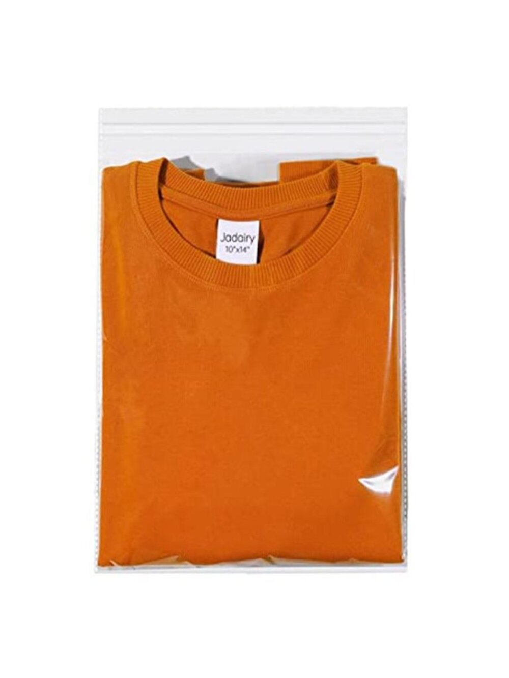 Self Sealing Cellophane Bags, Clear Resealable Bags for Packaging Shirt, 10x14